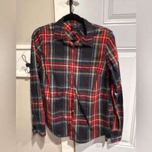 J. Crew Multicolor Plaid Shirt